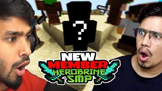 New Member In HEROBRINE SMP 😱 TechnoGamerzOfficial GamerFleet imbixu [upl. by Lebasiram856]