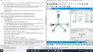 ITN 1481 Detail Komunikasi TCP dan UDP serta Simulasi Packet Data Unit PDU [upl. by Lettie]