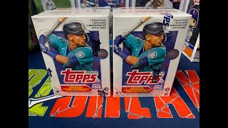 HUGE 2023 TOPPS SERIES 1 JUMBO AND HOBBY CASE BREAKS LIVE [upl. by Anirbed]