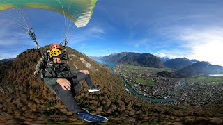 Paragliding at Interlaken Switzerland [upl. by Florian]