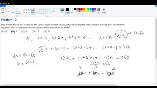 AMC 10A 2012 Problem 10 [upl. by Brion769]