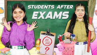 STUDENTS After EXAMS  Toppers vs Failure  School Life  Anaysa [upl. by Orms]