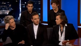 One Direction entrevista con Jimmy Kimmel Subtitulado Completo [upl. by Eberta]