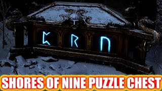 Shores of Nine Nornir Puzzle Chest  Rune Seal Locations  God of War Ragnarok Guide [upl. by Aisatnaf]