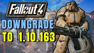 How to Downgrade the Fallout 4 Next Gen Update [upl. by Bak469]