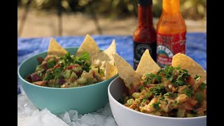 The Cooking Series  Episode 8 Spicy Shrimp Ceviche amp Guacamole Dip [upl. by Platas]