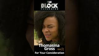 The Block Trilogies Thomasina Gross fyc foryourconsideration emmy2024 [upl. by Gussman]