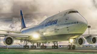 Full Flight from Frankfurt to San Francisco MSFS 2020 Lufthansa Boeing 7478 [upl. by Hortensa]