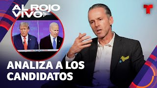 Experto analiza el lenguaje corporal de Trump y Biden durante el debate presidencial [upl. by Florie962]