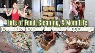 Lots of Food Cleaning amp Mom Life Productive Around The House Happenings Homemaking Motivation [upl. by Prichard]