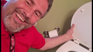 DIY Toilet Seat Replacement How About Refinish  For Cheap [upl. by Zeb]