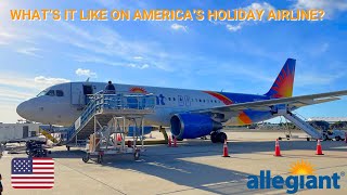 REVIEW  Allegiant Air  Indianapolis IND  St Petersburg PIE  Airbus A320200  Economy [upl. by Ertha]