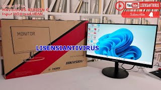 Monitor LED HIKVISION 22quot DSD5022FNC MONITOR HIKVISION 22inch Lisensiantivirus [upl. by Isahella]