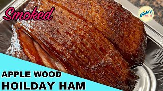 Apple Wood Smoked Ham  Holiday Spiral Cut Ham Recipe [upl. by Sabsay]