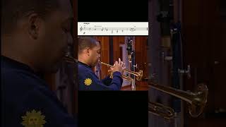 Wynton Marsalis Abblasen by Gottfried Reiche CBS SUNDAY MORNING NEWS intro [upl. by Aramak769]