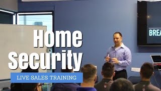 Home Security Alarm Summer Sales Pitch Training At Americas Security ADT Authorized Dealer [upl. by Nafets]