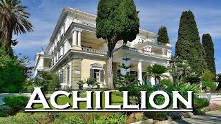 Achillion  Corfu  Palace empress quotSissiquot💖 The best places 👀  Achilleion  Greece [upl. by Appilihp]