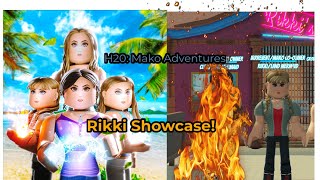 Roblox H2O Mako Adventures Rikki Showcase [upl. by Reddin93]