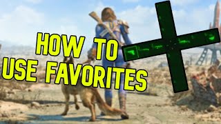 How To Use Favorites Menu  Fallout 4 [upl. by Nolrev]