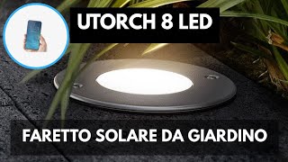 Faretto Solare a 8 LED da Giardino [upl. by Montgomery]