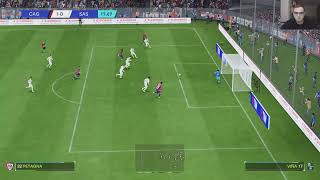 Cagliari  My reactions and comments gameplay EA Sports FC 24 [upl. by Gerry]