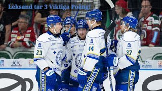 Leksand tar 3 viktiga poäng i ett kokande Scandinavium Leksand vs Frölunda  1 Oktober 2022  1080p [upl. by Bohner453]