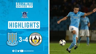 MATCH HIGHLIGHTS  Ballymena United 34 Knockbreda [upl. by Asenab]