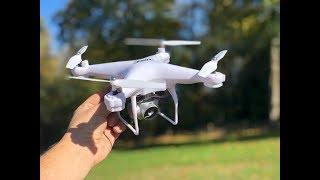 JJRC H68 720P WiFi FPV Quad Unboxing and Flying [upl. by Enneite630]