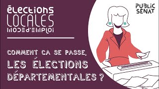 Comment ça se passe les élections départementales [upl. by Ttenaej69]