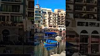 St Julians Bay St Julians San Giljan Mediterranean sea Sliema Malta shorts [upl. by Luy]