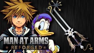 Oathkeeper Keyblade Kingdom Hearts  MAN AT ARMS REFORGED [upl. by Eat896]