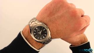 WatchOcouk  Citizen Titanium Mens EcoDrive Watch BM656054H  Unboxing amp Close Look [upl. by Aymahs585]