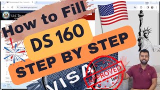 How to fill DS160 Form for USA F1 Visa   Complete Guide [upl. by Yesmar]