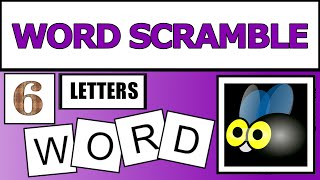 Scrambled Words Games  Jumbled Word Game  Guess the Word Game  Word Scramble  SW Scramble [upl. by Sedberry]