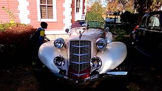 1934 Auburn Boattail Speedster V8Made in Buffalo [upl. by Farrar106]