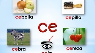 11 Sílabas ce ci  Syllables with ceci [upl. by Naneek]