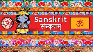 The Sound of the Sanskrit language Numbers Greetings Words amp Sample Text [upl. by Berkin650]