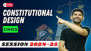 Constitutional Design Live Poll Session MIQs and PYQs  Civics Class 9th 202425 [upl. by Aicenad505]