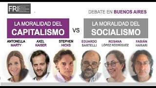 debate Socialismo Vs Capitalismo 2018 completo  2 Hs de duración [upl. by Ardnuasal]