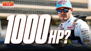 Kyle Larson on Horsepower quotWe Could Bring 1000hp Next Weekquot According To HMS  Dale Jr Download [upl. by Nywloc]