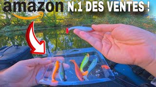 TEST  PRÉSENTATIONS de LEURRE de PÊCHE AMAZON  carnassier [upl. by Melac]