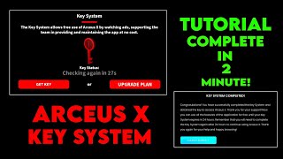 How to Get Arceus x Key  Key Tutorial  Easy Method  Arceus x Key Tutorial 2024 [upl. by Adnor]