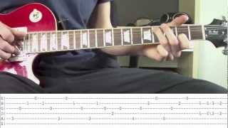 How To Play Anastasia Intro by Slash amp Myles Kennedy WITH TABS  Guitar Lesson [upl. by Trish]