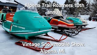 Alpena MI Snowmobile show 2024 [upl. by Didi11]