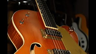 Gretsch Brian Setzer Signature 6120 Smoke  full demo [upl. by Eiffe973]