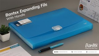 Bantex Expanding File With Handle [upl. by Bunting319]