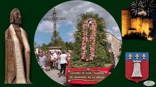 NAJAC fête de saint Barthélémy et de la fouace géante [upl. by Mittel64]