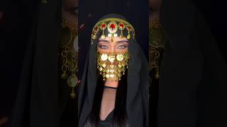 ARABIAN NIGHTS🕌💫 arabian arabianmakeup [upl. by Ylrebma711]