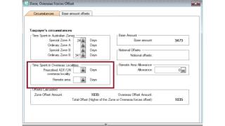 Enter Zone or Overseas Defence Forces Tax Offset How To [upl. by Drawde903]