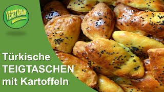 Türkische Teigtaschen Poğaça mit Kartoffeln  vegetarisch  CANAN´S REZEPTE [upl. by Rosamond]